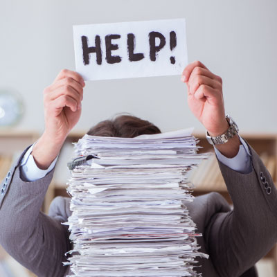 Office Stacks of Paper Help - Trusts